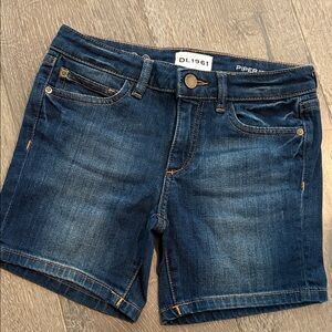DL1961 Women's Dark Blue Jean Shorts